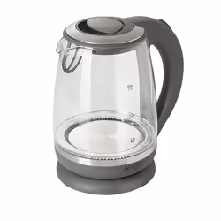 Adler AD 1286 bouilloire 2 L 2200 W Gris, Transparent