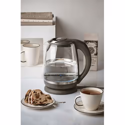 Adler AD 1286 bouilloire 2 L 2200 W Gris, Transparent - Vue supplémentaire 7