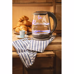 Adler AD 1286 bouilloire 2 L 2200 W Gris, Transparent - Vue supplémentaire 8