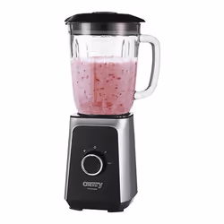 Camry Premium CR 4077, Mixeur de cuisine, 1,5 L, Fonction d'impulsion, 500 W, Noir