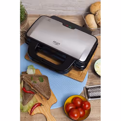 Adler AD 3043 gaufrier et appareil à croque-monsieur 1300 W Noir - Vue supplémentaire 10