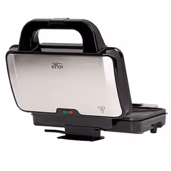 Adler AD 3043 gaufrier et appareil à croque-monsieur 1300 W Noir