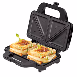 Adler AD 3043 gaufrier et appareil à croque-monsieur 1300 W Noir - Vue supplémentaire 7