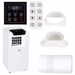 Adler AD 7916 Climatiseur portatif 24 L 65 dB Noir, Blanc - Vue supplémentaire 6