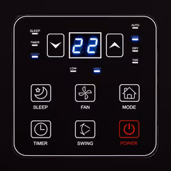 Adler AD 7916 Climatiseur portatif 24 L 65 dB Noir, Blanc - Vue supplémentaire 7