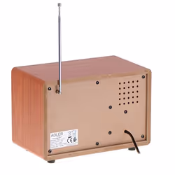 Adler AD 1171 Radio portable Marron - Vue supplémentaire 5