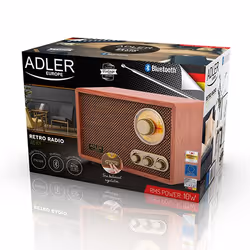 Adler AD 1171 Radio portable Marron - Vue supplémentaire 8