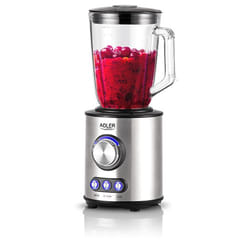 Adler AD 4078 blender Mélangeur de table 1700 W Noir, Acier inoxydable, Transparent