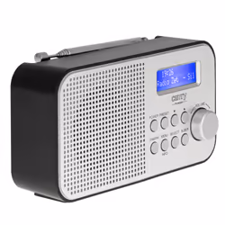 Camry Premium CR 1179 Radio portable Analogique et numérique Noir, Argent