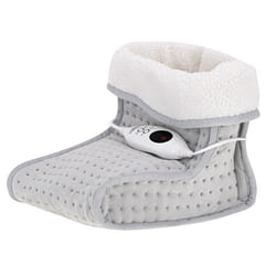 Adler AD 7432 couverture et coussin chauffant Couverture chauffante électrique 100 W Gris, Blanc Peluche, Laine synthétique