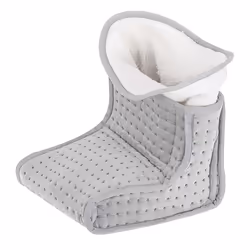 Adler AD 7432 couverture et coussin chauffant Couverture chauffante électrique 100 W Gris, Blanc Peluche, Laine synthétique