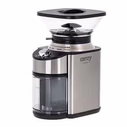 Camry Premium CR 4443 appareil à moudre le café 200 W Noir, Acier inoxydable