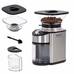 Camry Premium CR 4443 appareil à moudre le café 200 W Noir, Acier inoxydable - Vue supplémentaire 7