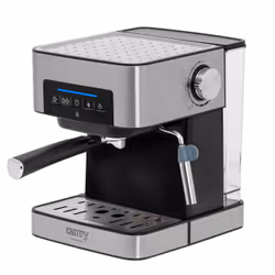 Camry Premium CR 4410, Machine à expresso, 1,6 L, Café moulu, 1000 W, Noir, Acier inoxydable