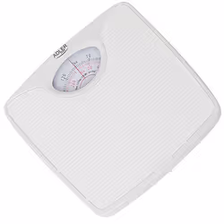 Adler AD 8151W balance Rectangle Blanc Pèse-personne mécanique