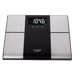 Adler AD 8165 balance Rectangle Noir, Gris Pèse-personne électronique