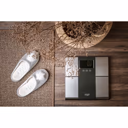 Adler AD 8165 balance Rectangle Noir, Gris Pèse-personne électronique