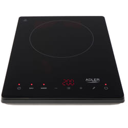 Adler AD 6513 plaque Noir Comptoir 29 cm Plaque avec zone à induction 1 zone(s)