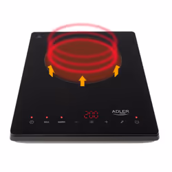 Adler AD 6513 Plaque de cuisson induction 1 zone 29 cm Noir - Vue supplémentaire 4