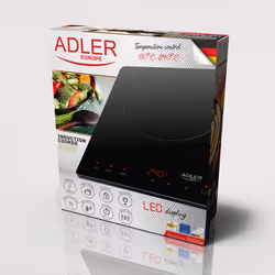 Adler AD 6513 Plaque de cuisson induction 1 zone 29 cm Noir - Vue supplémentaire 8