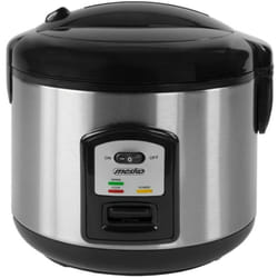 Fabrilamp - Mesko ms 6411 cuiseur à riz Noir, Acier inoxydable 1000 w