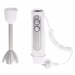 Adler AD 4625w Mélangeur par immersion 1500 W Argent, Blanc