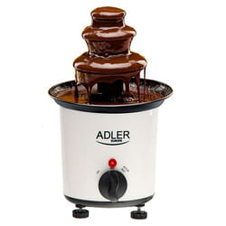Adler AD 4487 fontaine à chocolat Noir, Marron, Blanc 30 W