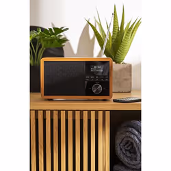 Adler AD 1184 Radio portable Numérique Noir, Bois - Vue supplémentaire 9