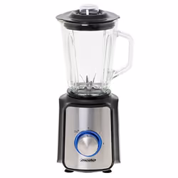 Mesko Home MS 4080 blender 1,5 L Mélangeur de table 1200 W Myrtille, Acier, Transparent