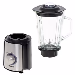 Mesko Home MS 4080 blender 1,5 L Mélangeur de table 1200 W Myrtille, Acier, Transparent - Vue supplémentaire 5