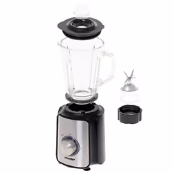 Mesko Home MS 4080 blender 1,5 L Mélangeur de table 1200 W Myrtille, Acier, Transparent - Vue supplémentaire 6