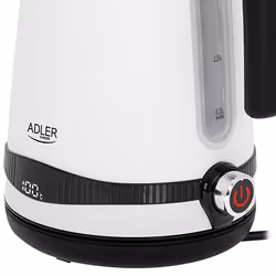 Adler AD 1295w bouilloire 1,7 L 2200 W Noir, Blanc - Vue supplémentaire 6