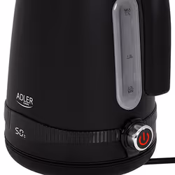 Adler AD 1295b bouilloire 1 L 2200 W Noir, Acier inoxydable - Vue supplémentaire 4