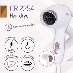 Camry Premium CR 2254 sèche-cheveux 1200 W Rose, Blanc - Vue supplémentaire 11