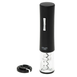 Adler AD 4490 décapsuleur Noir, Argent, Transparent