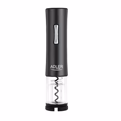 Adler AD 4490 décapsuleur Noir, Argent, Transparent