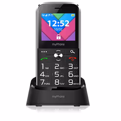 myPhone Halo C Noir Téléphone pour seniors - Vue supplémentaire 4