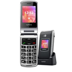 myPhone Rumba 2 Noir, Argent Téléphone pour seniors
