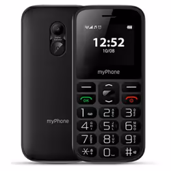 myPhone HALO A, Barre, Double SIM, 4,5 cm (1.77"), 0,3 MP, 800 mAh, Noir