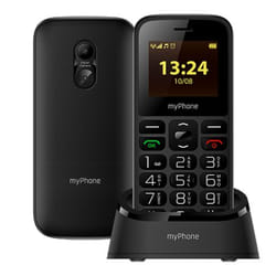 myPhone Halo A+ Noir Téléphone pour seniors