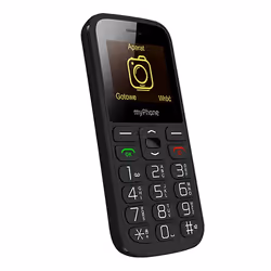 myPhone Halo A+ Noir Téléphone pour seniors