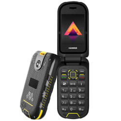 HAMMER BOW LTE téléphone portable 6,1 cm (2.4") Noir, Jaune Téléphone robuste