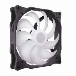 SilentiumPC Stella HP ARGB 140 PWM Boitier PC Ventilateur 14 cm Noir, Blanc