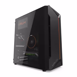 KRUX Astro, Cube, PC, Noir, micro ATX, Mini-ITX, 13,6 cm, 28 cm