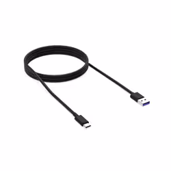 KRUX KRX0054, 1,2 m, USB A, USB C, USB 2.0, Noir