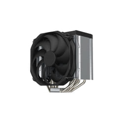 SilentiumPC Fortis 5 Processeur Refroidisseur d'air 14 cm Noir, Gris, Acier