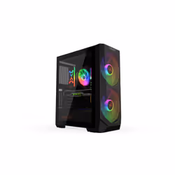 KRUX Vortex, Tower, PC, Noir, ATX, micro ATX, Mini-ATX, Jouer, Multicolore