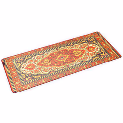 KRUX Space XXL Carpet, Rouge, Image, Microfibre, Base antidérapante, Tapis de souris de jeu