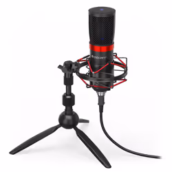 ENDORFY Solum Streaming T, Microphone de PC, 18 - 21000 Hz, 24 bit, 48 kHz, Avec fil, USB