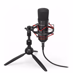 ENDORFY Solum T, Microphone de PC, 18 - 21000 Hz, 24 bit, 48 kHz, Avec fil, USB